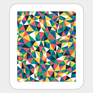 Triangles Sticker